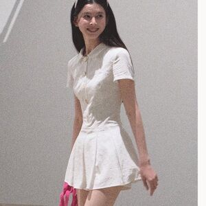 Sweet College - Style White Dress